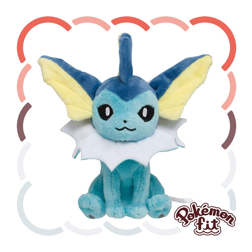 Pokémon Plush - Pokemon Fit - Vaporeon (No.134)