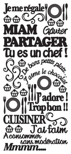 Peel Off Stickers - Je me regale
