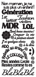 Peel Off Stickers - Génération