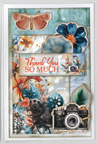 3Quarter Designs Cerulean Score 6x4 Card Pack