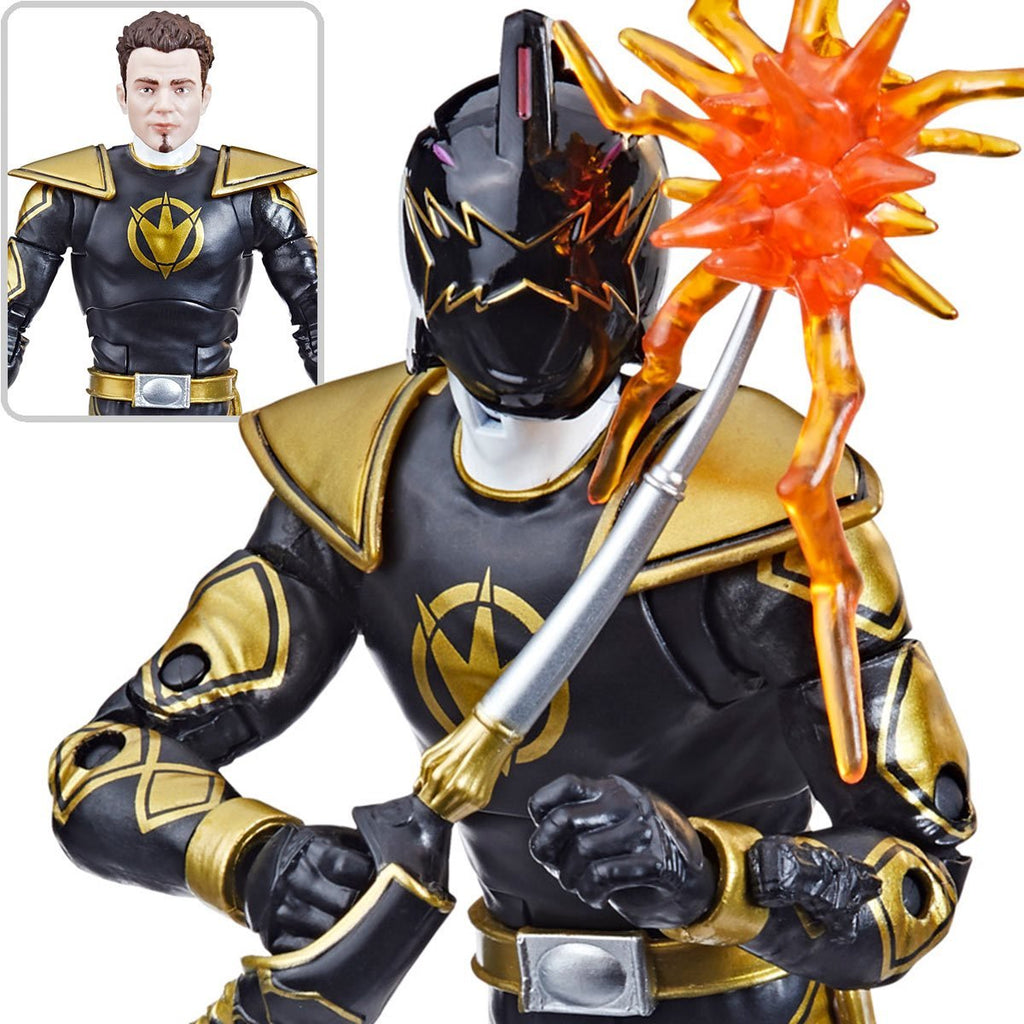 Power Rangers Dino Thunder Lightning Collection Black Ranger