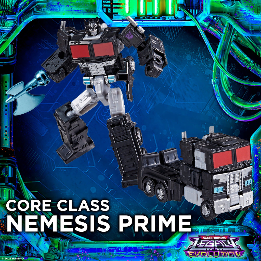 Transformers Legacy Evolution Nemesis Prime - Core class