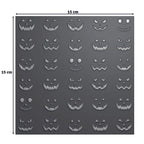 Vaessen Creative • Embossing Folder Pumkin Faces 5.9x5.9in 1pcs