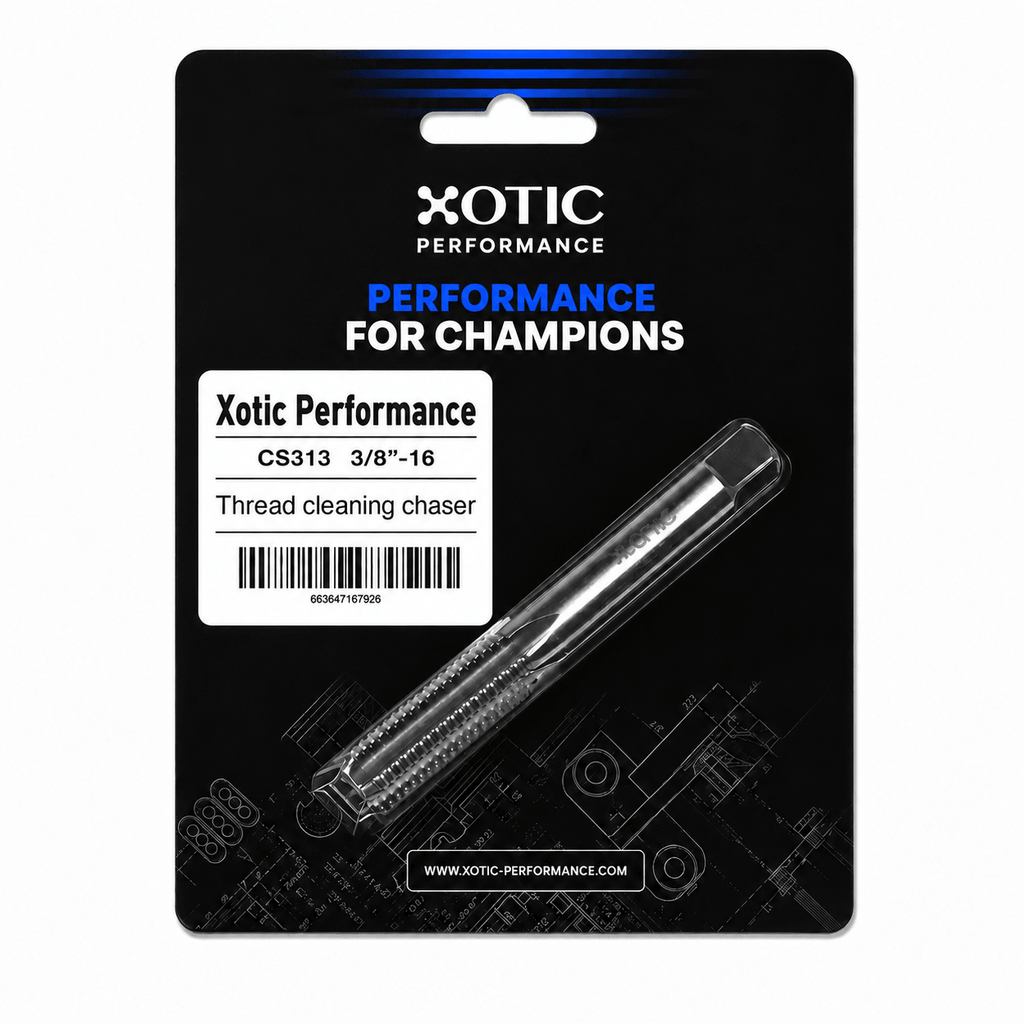 3/8˝-16 x 3.57" Cleaning & Restoration Thread Chaser Tool