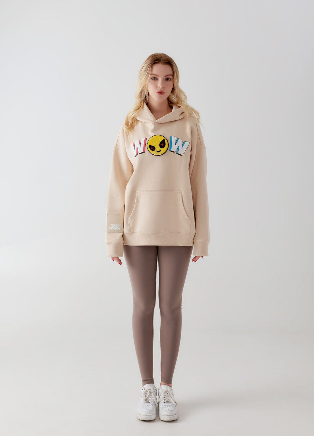 WOW  "Mood" Emoji Hoodie