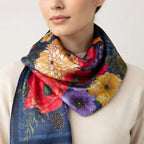 Silk Scarves (Secret Garden After Dusk) Batik