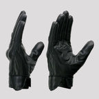 Open Road Men's Perforated Armored Leather Motorcycle Gloves