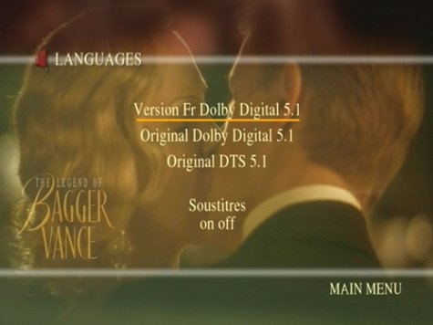 La Légende de Bagger Vance [import Belge]
