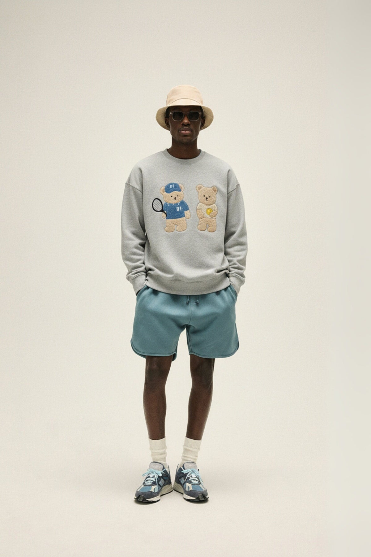 Amoo Tennis Bear Sweatshirt