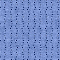 Stof - Basically -  4512-830 - Light Blue Dotted Lines
