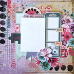 3Quarter Designs Teenage Dream 12x12 Design Paper & Diecuts Set