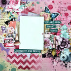 3Quarter Designs Teenage Dream 12x12 Design Paper & Diecuts Set