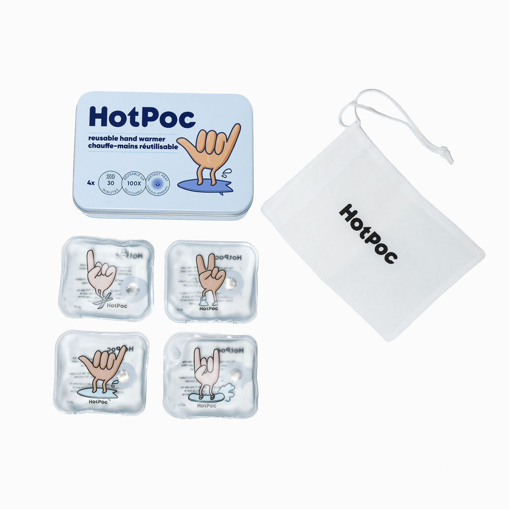 Reusable Hand Warmers 4-Pack | HotPoc
