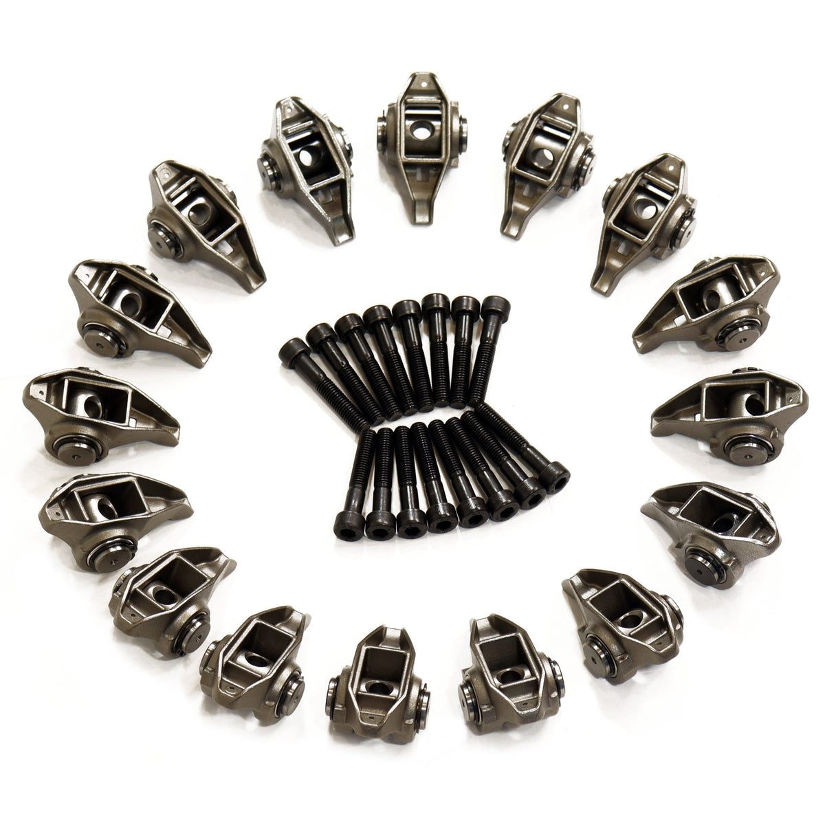 Rocker Arms with Upgraded Trunnion Kit Installed – 6.0L, 6.2L (LS3, L99, L76, L92, L96, LSA, LY6, L77, LS9)