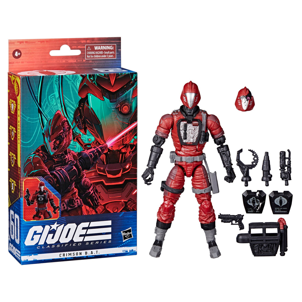 G.I. Joe Classified Series CRIMSON B.A.T. - 60