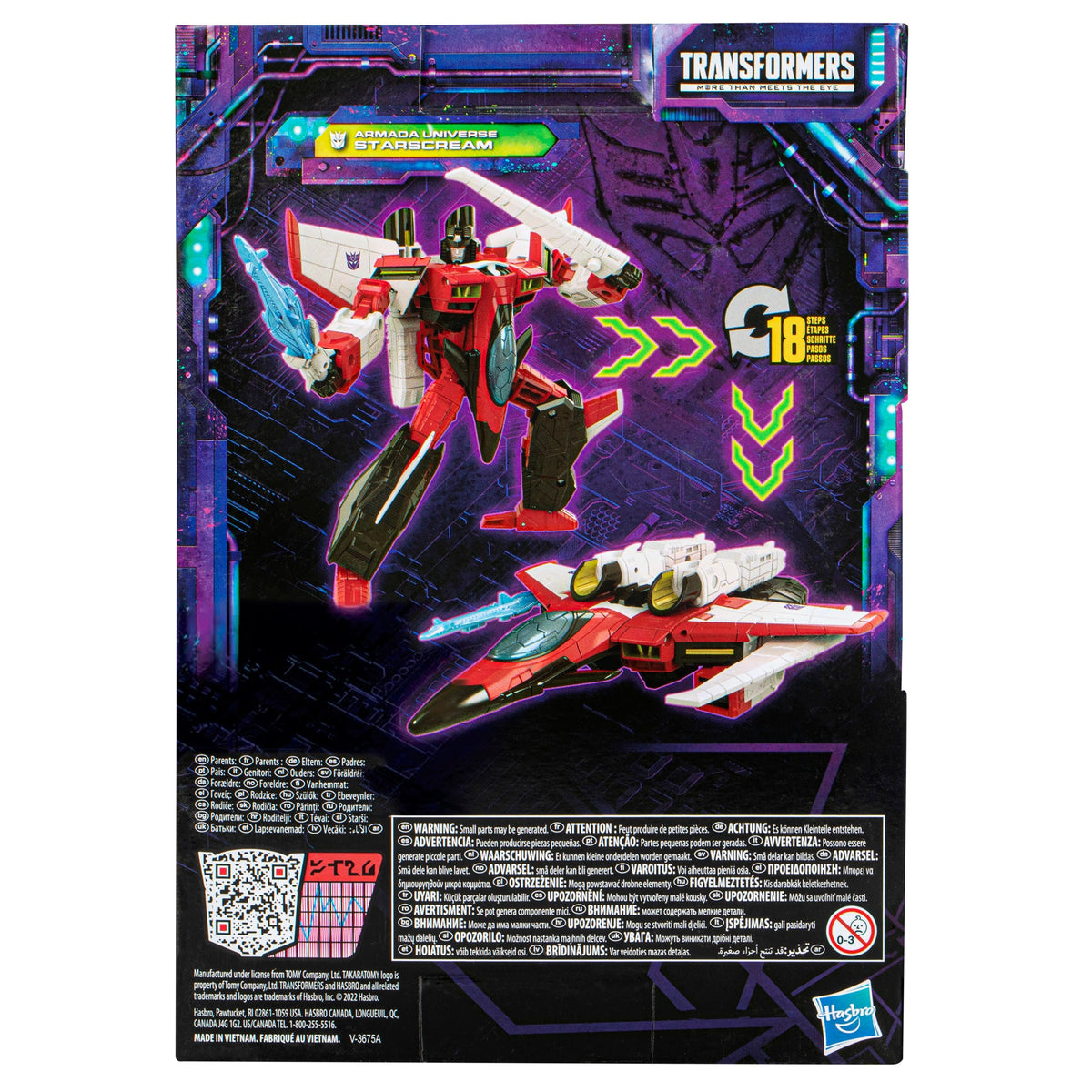 Transformers Generations Legacy Voyager Armada Universe Starscream