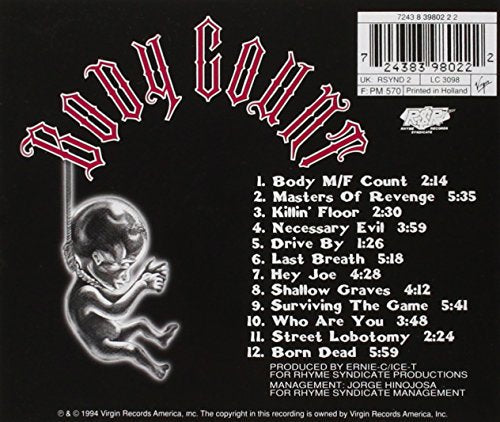 Body Count / Born Dead - CD (Used)