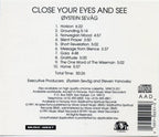 Close Your Eyes And See [Import anglais]