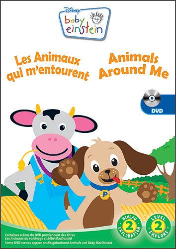 Baby Einstein: Animals Around Me - DVD Bilingue - DVD (Used)