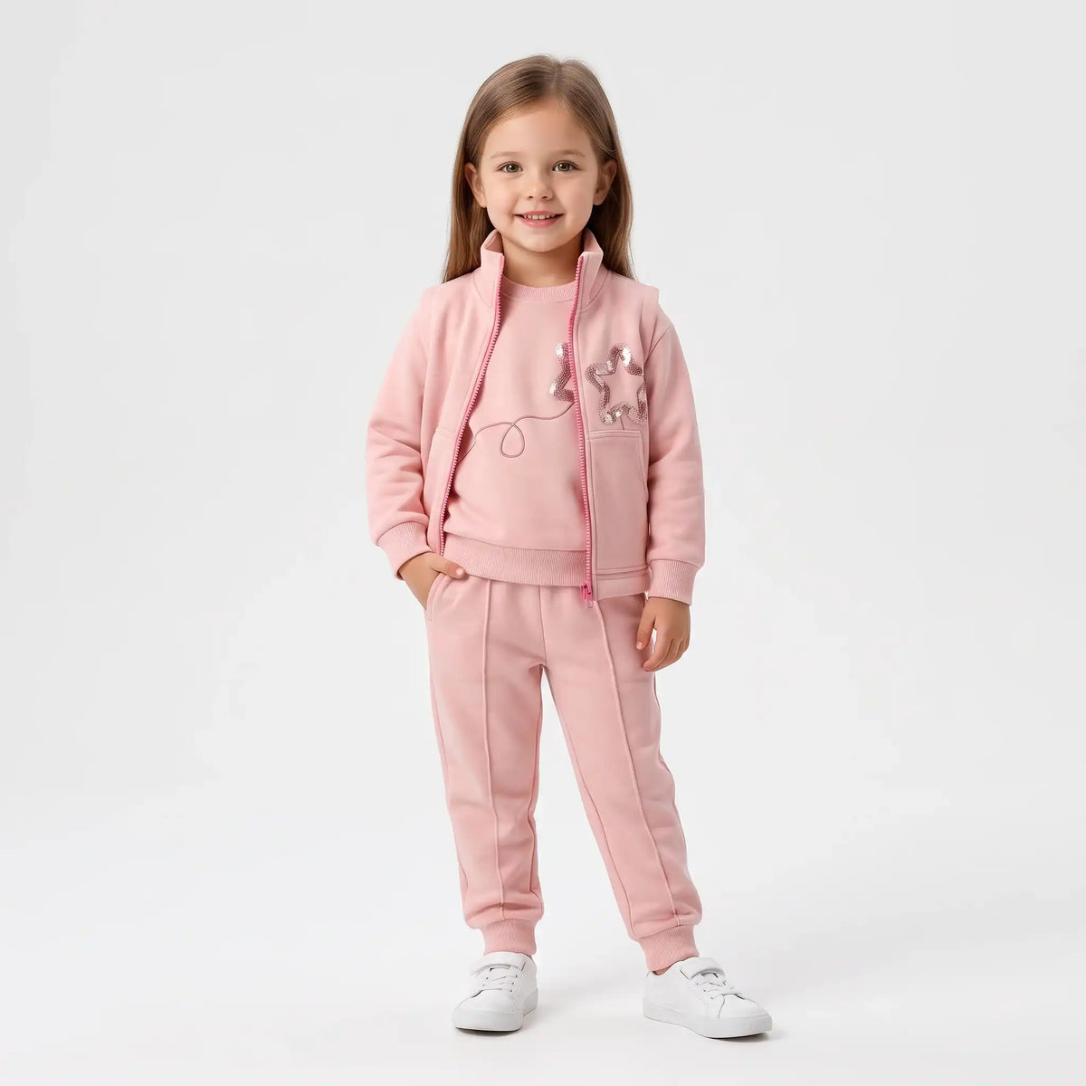 Sara Star Cotton Vest Set