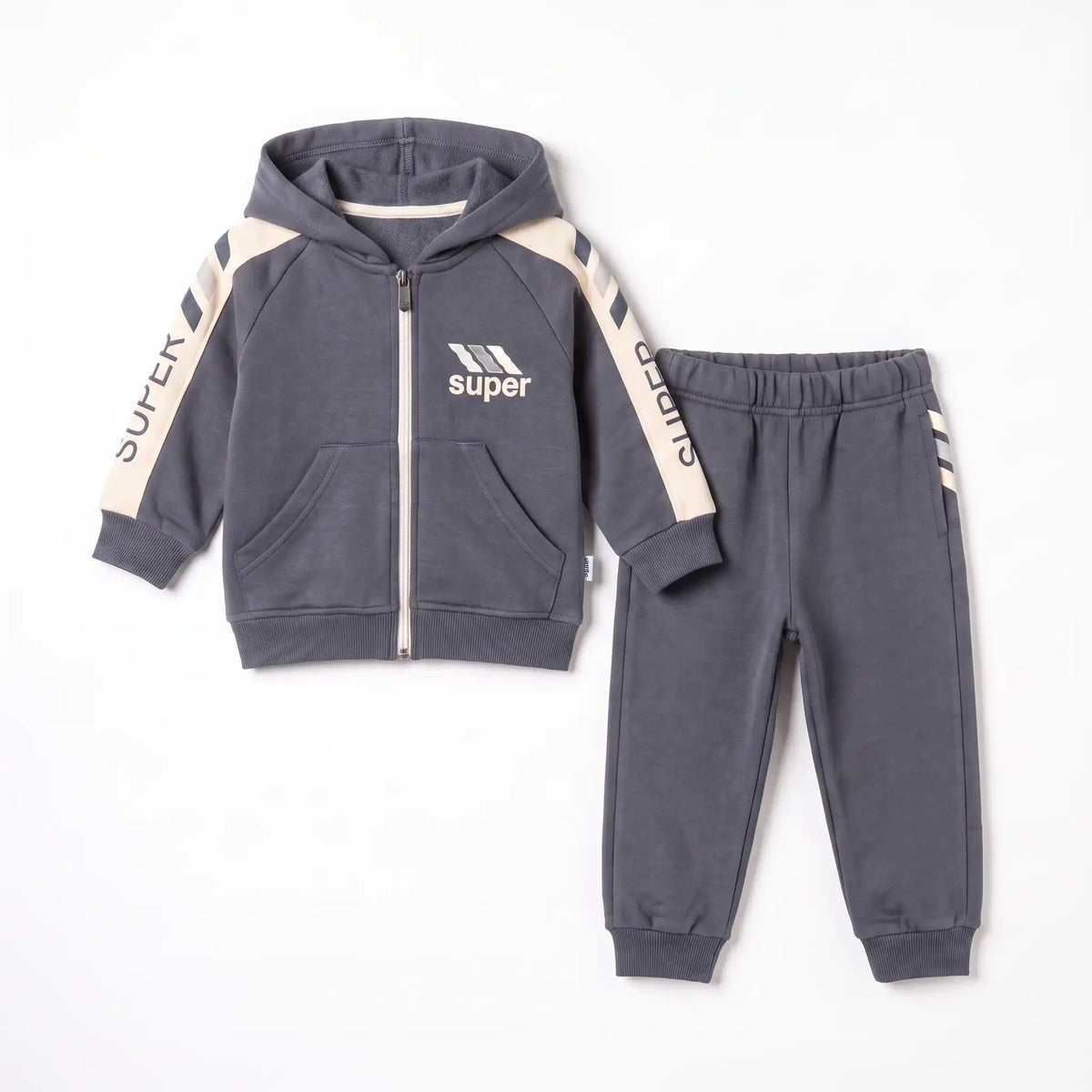 Mini Mood Cotton Joggers Set