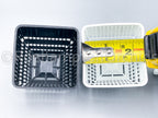 Clear square ultra aerated pots