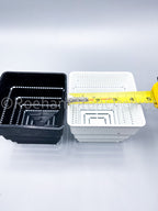 Clear square ultra aerated pots