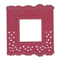 Joy! Crafts Cutting & Embossing Die Header Card -square
