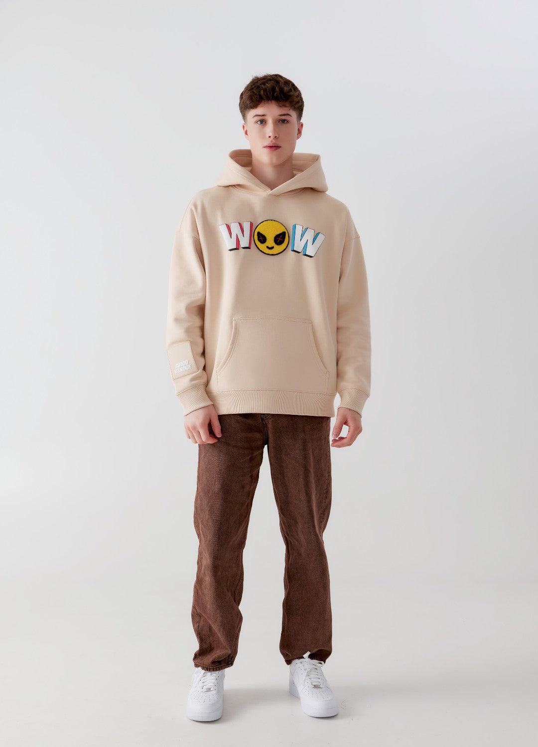 WOW  "Mood" Emoji Hoodie