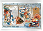 3Quarter Designs Cerulean Score 6x4 Card Pack