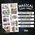 Magical Disney Pre-Designed Gang Sheet