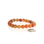 Agate Druzy Bead Bracelet