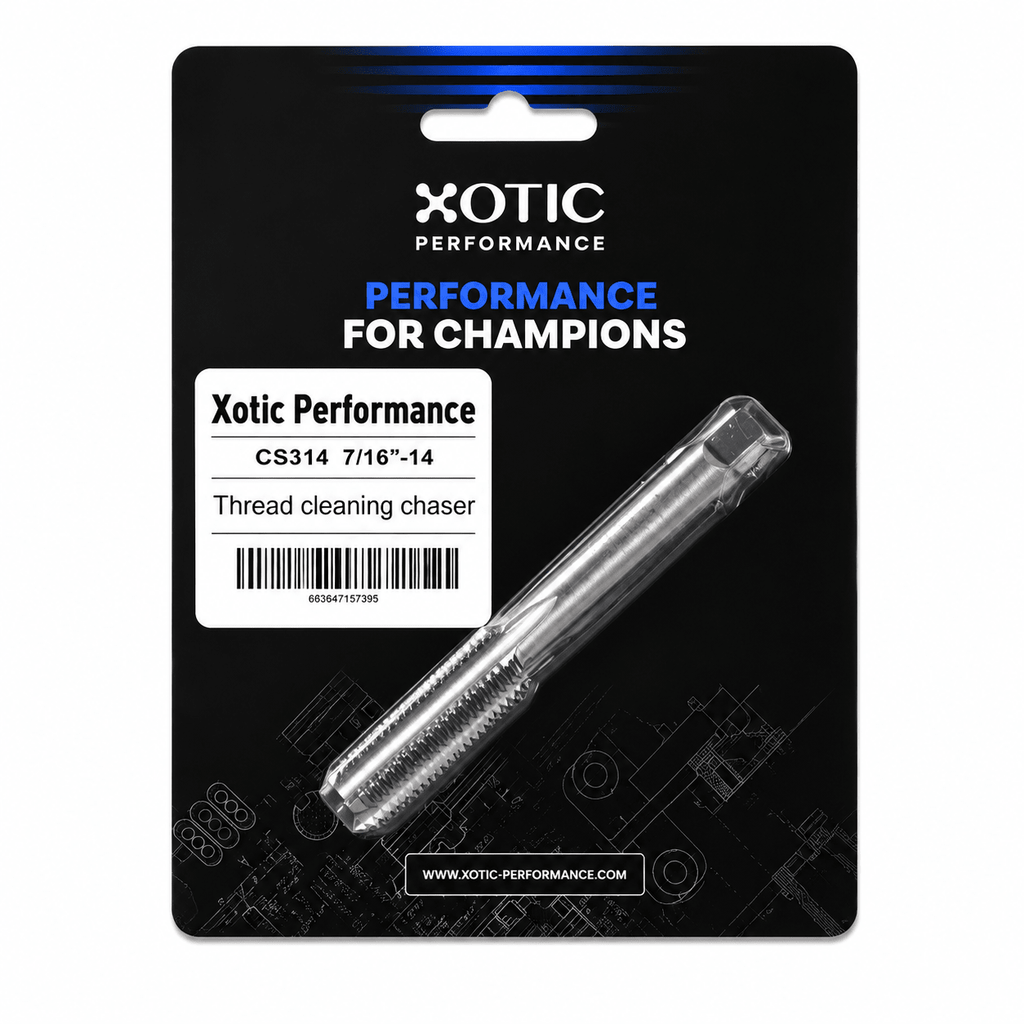 7/16˝-14 x 3.82" Cleaning & Restoration Thread Chaser Tool