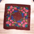Burgundy Kookum Scarf