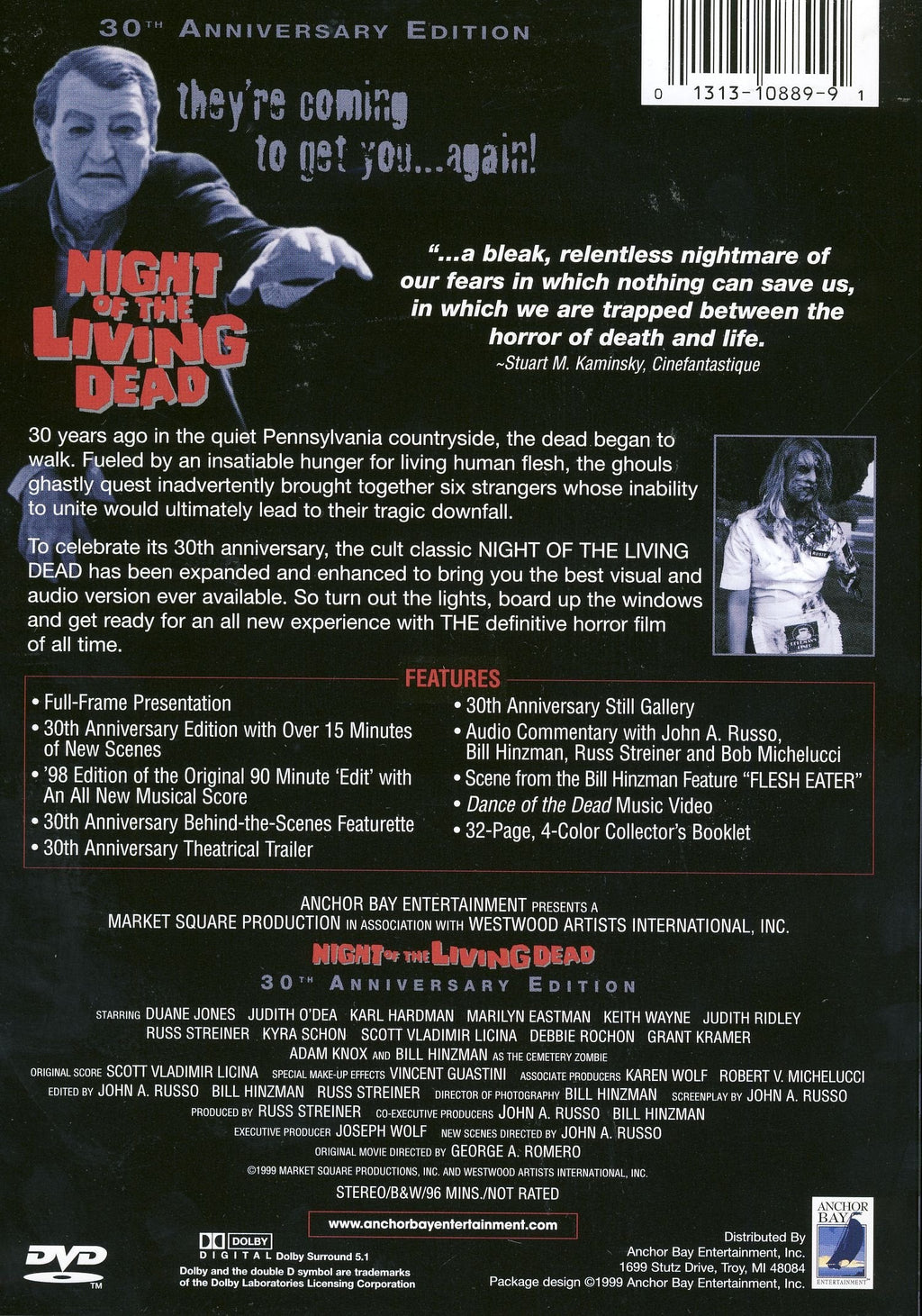 The Night of the Living Dead (Full Screen) [Import]