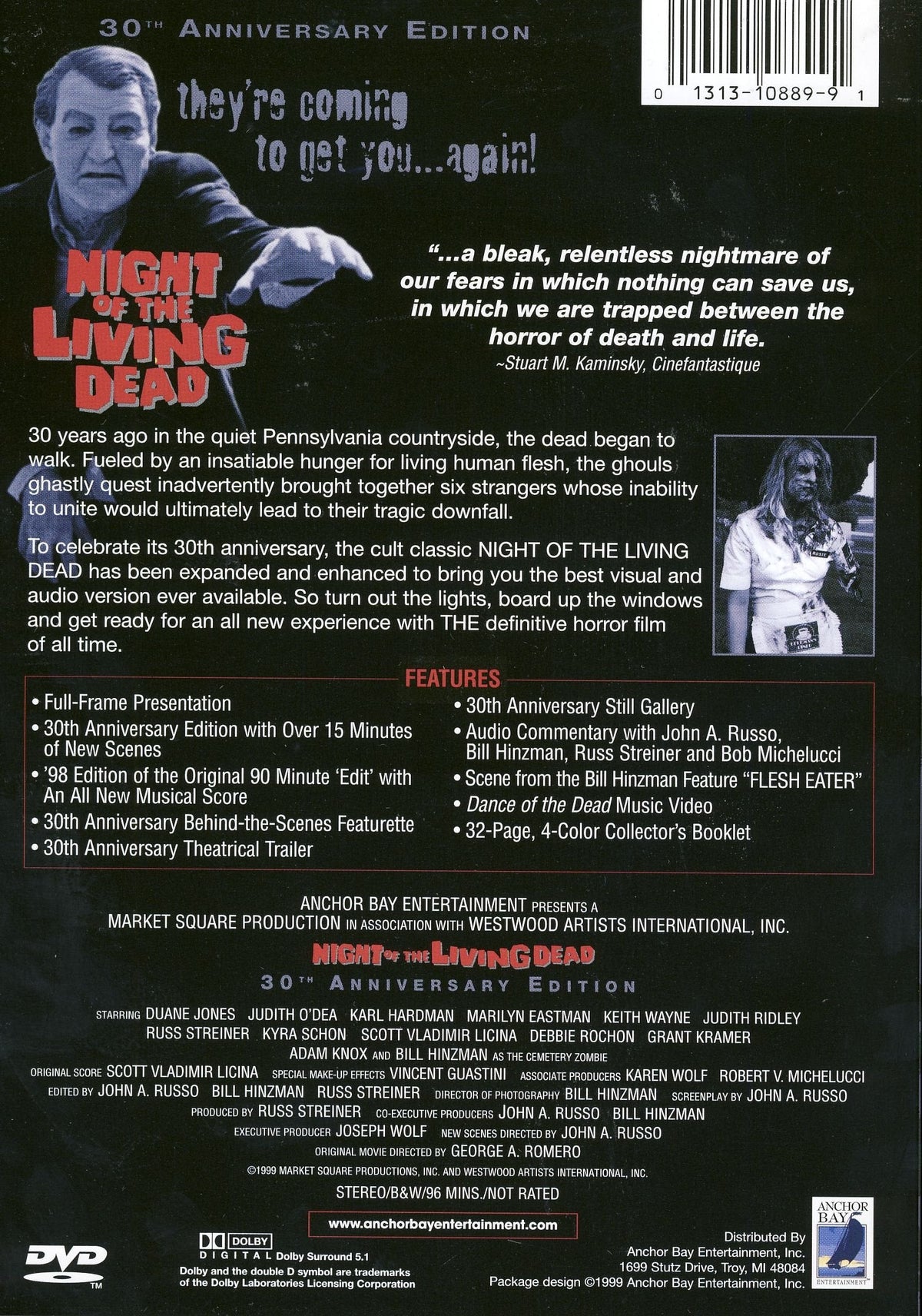 The Night of the Living Dead (Full Screen) [Import]