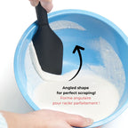 STARFRIT 092814 Silicone Angled Spatula