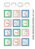 Bunnies & Blossons Block Panel