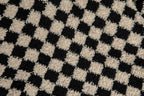 Tap Shoe & Rainy Day Check Print Extended Throw