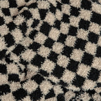 Tap Shoe & Rainy Day Check Print Extended Throw