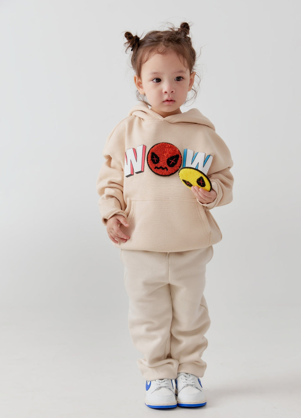 Kids WoW  "Mood" Emoji Hoodie