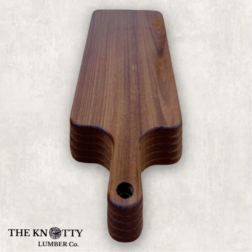 Black Walnut Cheese Board Blanks - 5 Pack