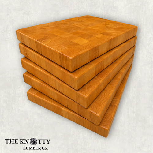 Cherry End Grain Board Blanks - 16” x 10”