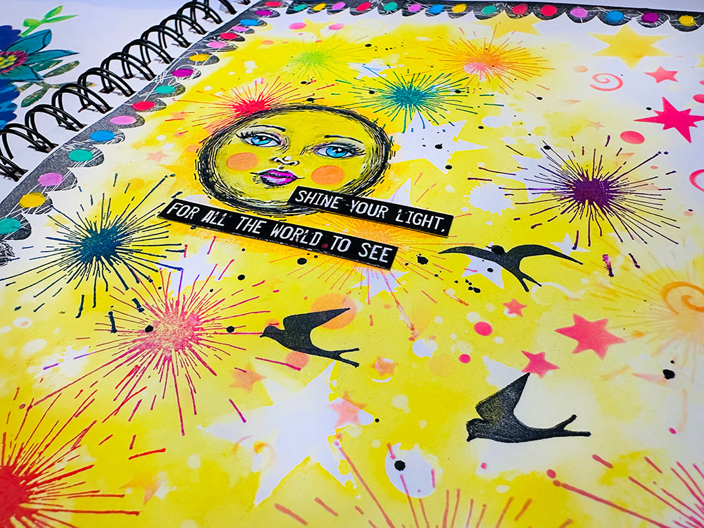 ABM Mask Starry Night Art by Marlene 1 Pieces