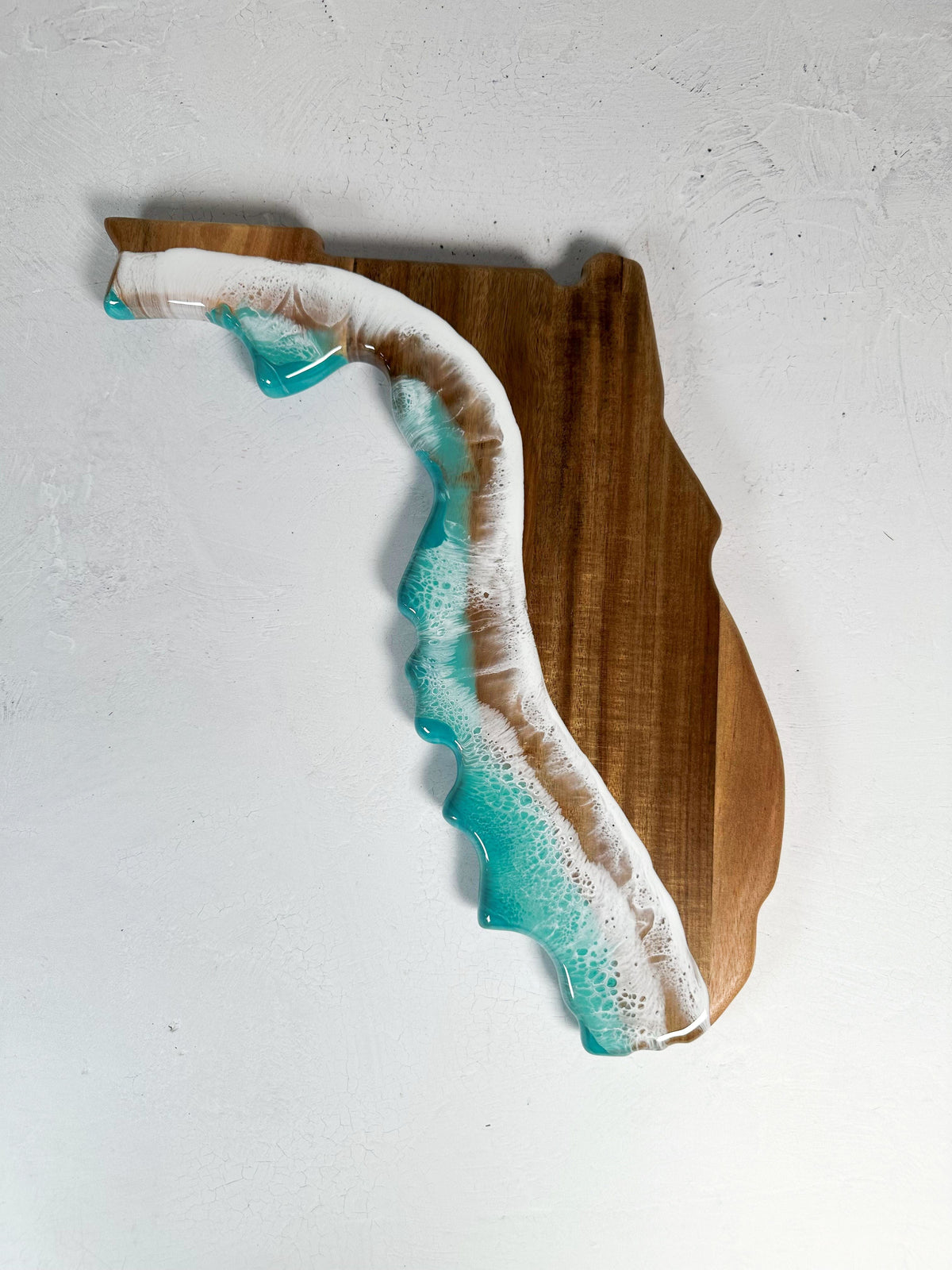 State Shaped Acacia Cheese Board