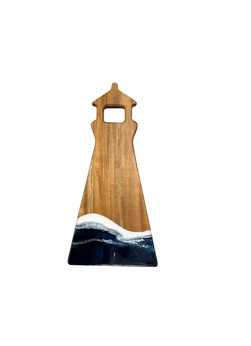 Light House Shaped Acacia Cheese Board