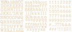 Arden Creative Studio Remembering... Alphabet Stickers