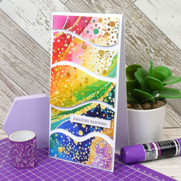 Adorable Scorable Designer Card Packs - Alcohol Inks