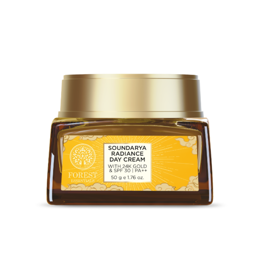 Forest Essentials Soundarya Radiance Cream With 24K Gold & SPF30