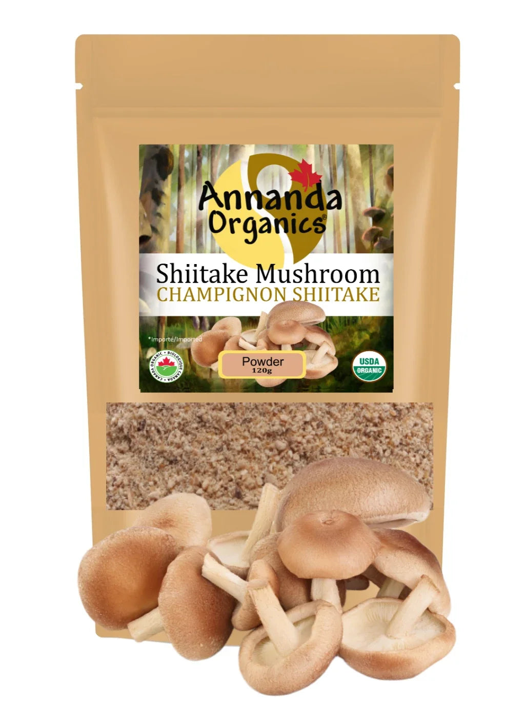 Organic Shiitake Mushroom Powder